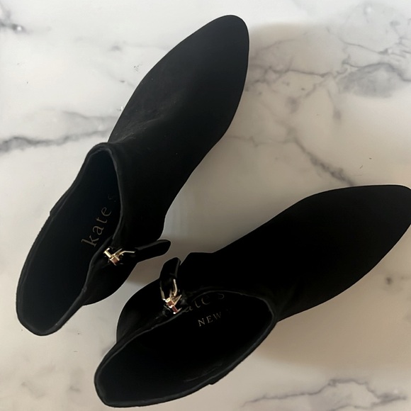 Kate Spade New York Sydney Pointed Toe Dress Booties Black, Size 5.5 New in Box - Picture 12 of 16